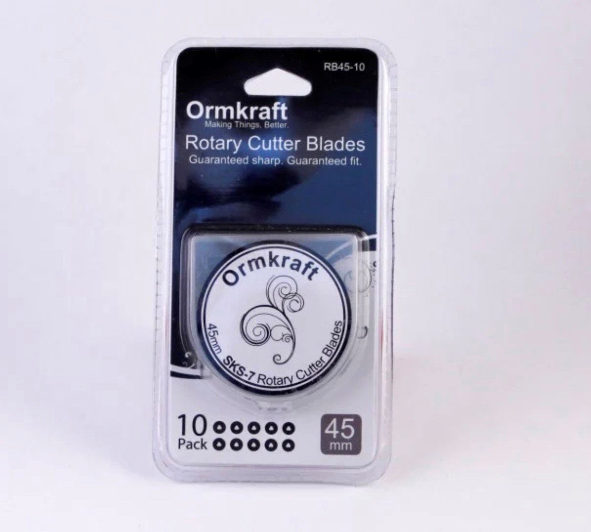 Ormkraft 45mm Rotary Cutter - 10 pack