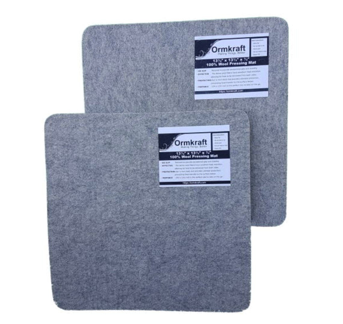Ormkraft Wool Pressing Pad - 13 1/2" X 13 1/2"
