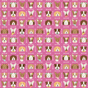 Woof You - Puppy Portraits - Pretty in Pink
