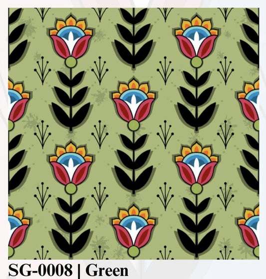 Native Floral - Green